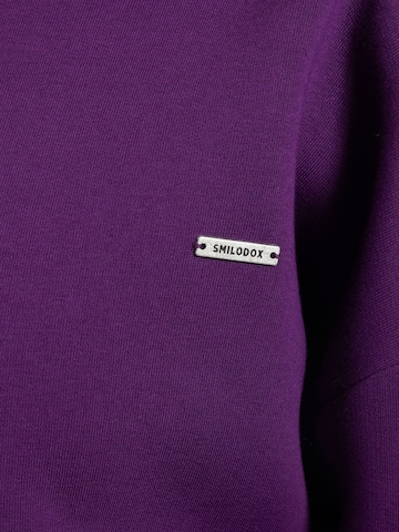 Smilodox Sweatshirt 'Riven' in Lila