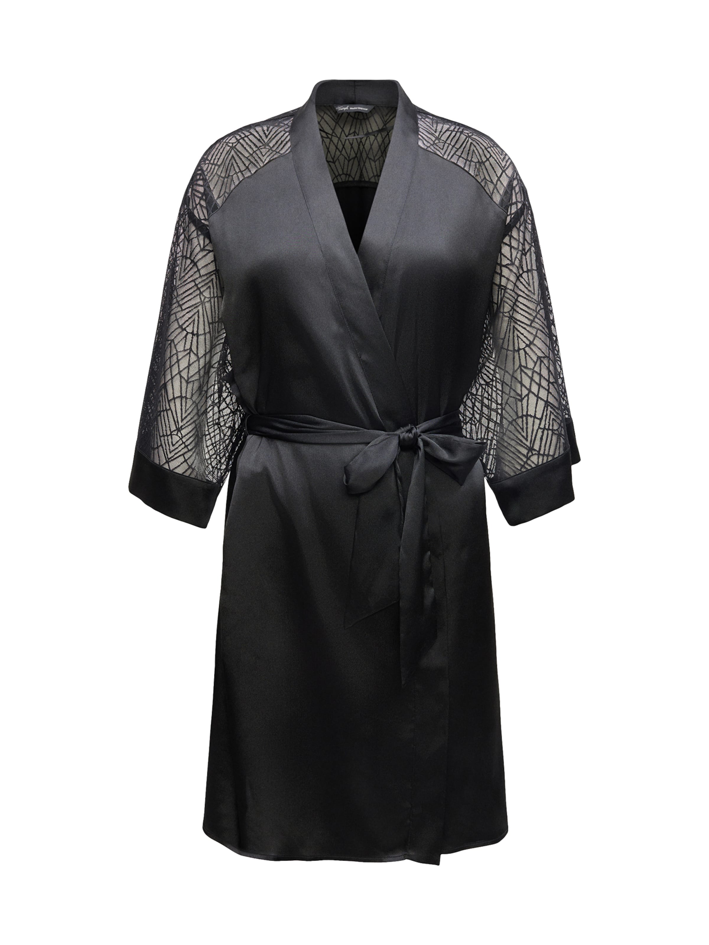 TRIUMPH - Roupão 'A Weekend To Remember' em preto: frente