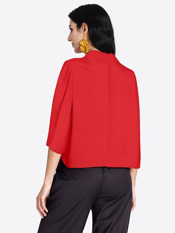 Camicia da donna 'Short Belly' di Jascha Stockholm in rosso