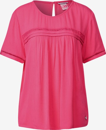 STREET ONE Blouse in Roze: voorkant