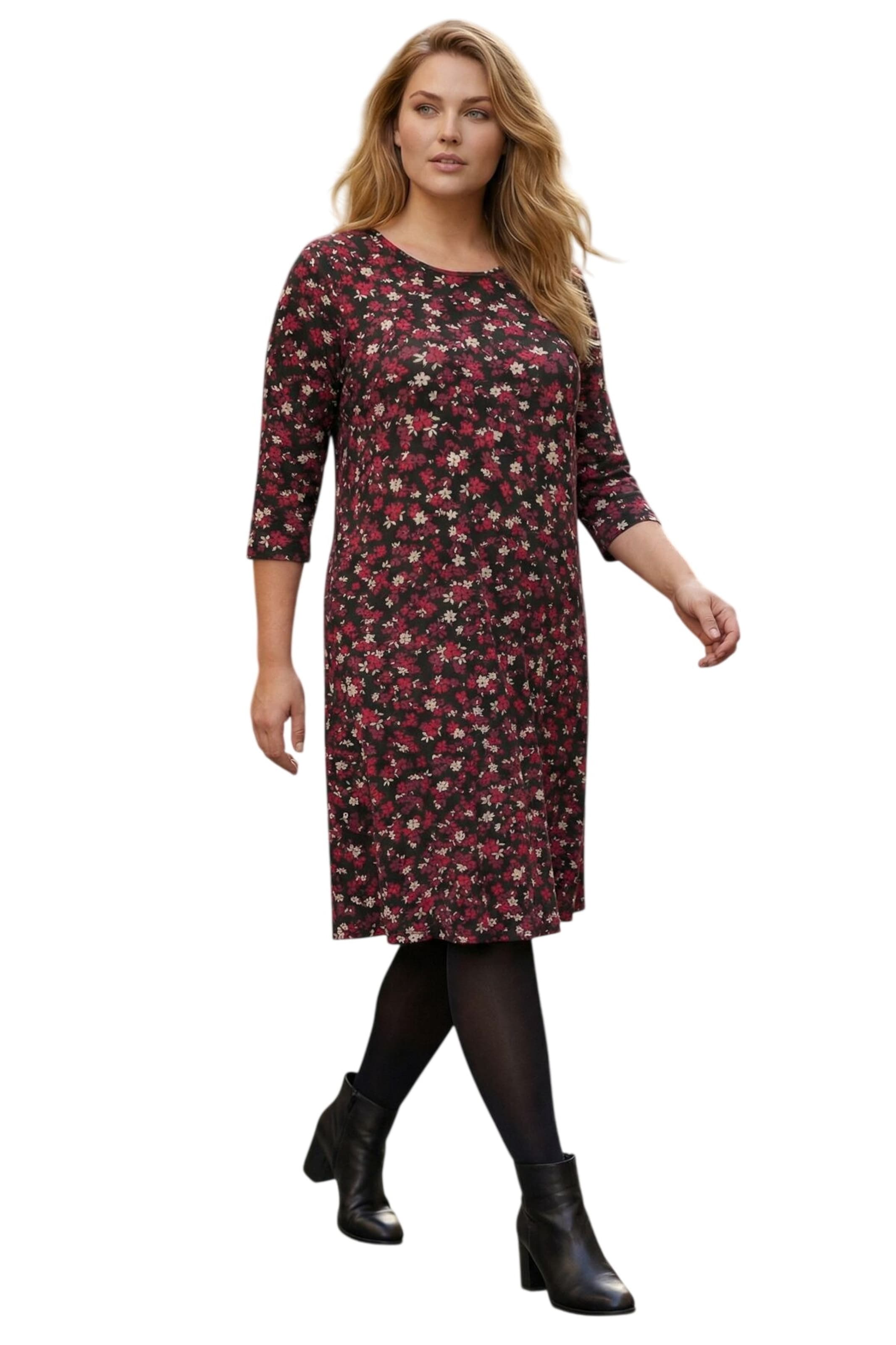 Stil Diva Dress in Red: front