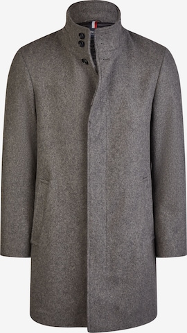 HECHTER PARIS Between-seasons coat in Grey: front