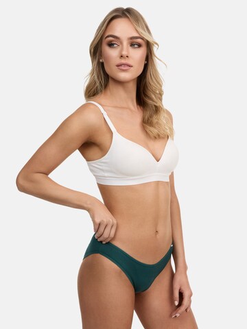 Tazzio Slip 'Tazzio Damen Slip 3er-Pack F941' in Grün