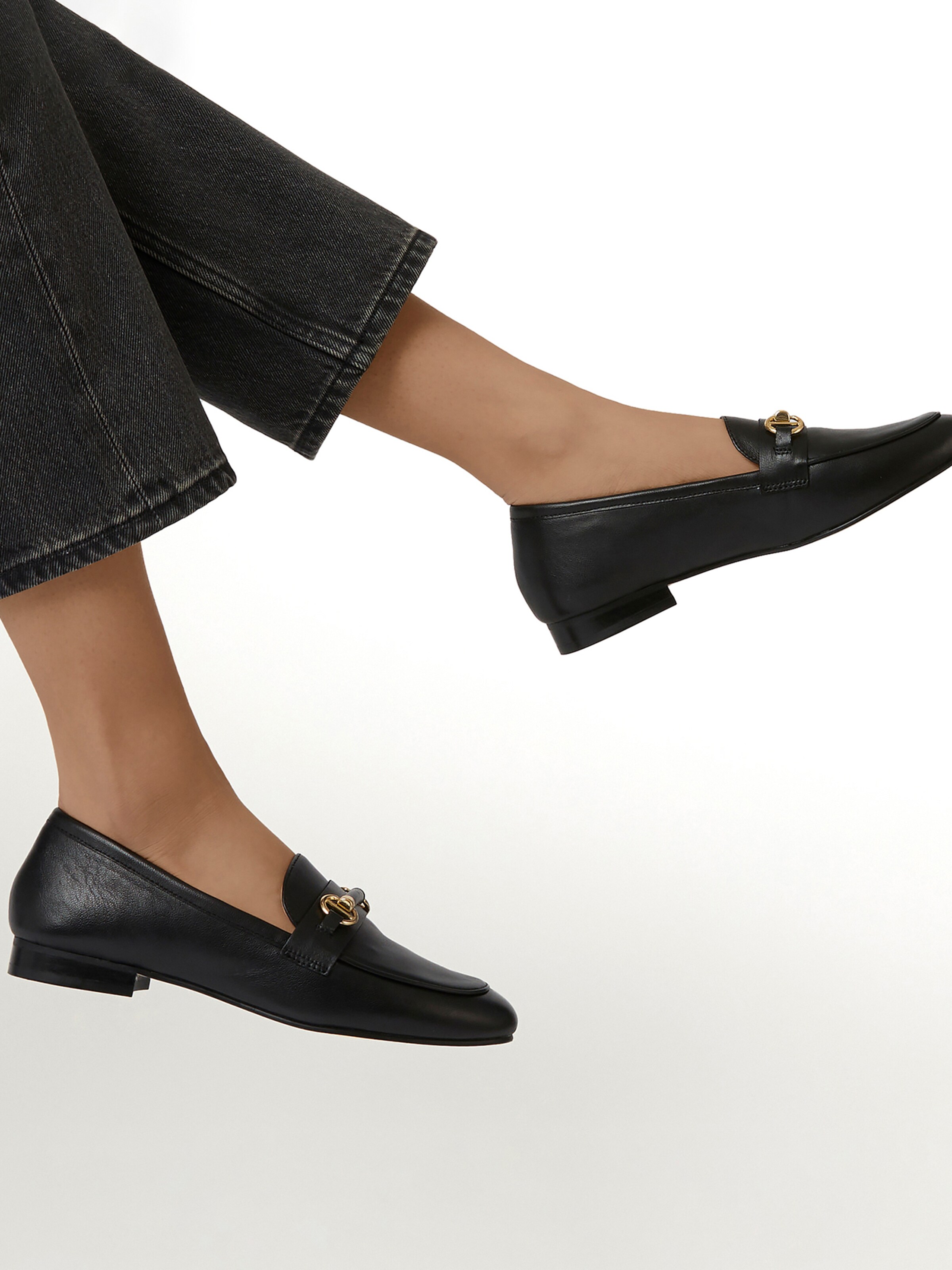 Dames Platte schoenen Mocassino nero Dames Schoenen Platte schoenen Platte schoenen  Dune London Platte schoenen dance4life.com
