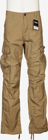 Carhartt WIP Stoffhose 32 in Beige: Vorderseite