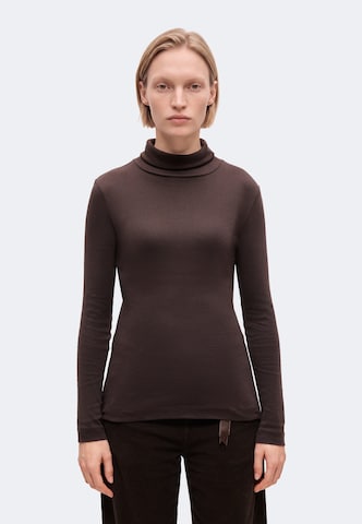 QS Shirt in Bruin: voorkant