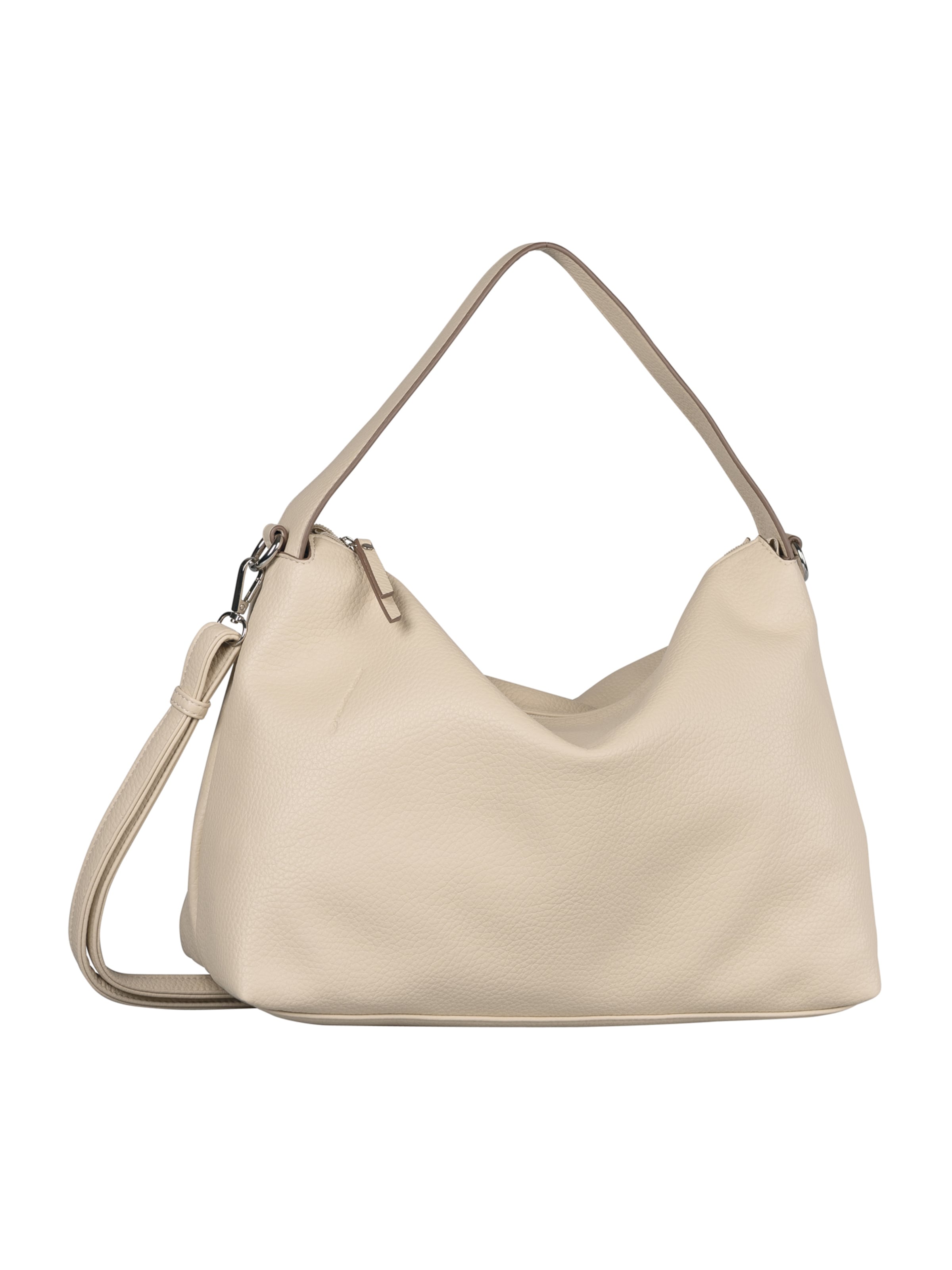 TOM TAILOR Olkalaukku 'Lissi' värissä valkoinen: etupuoli