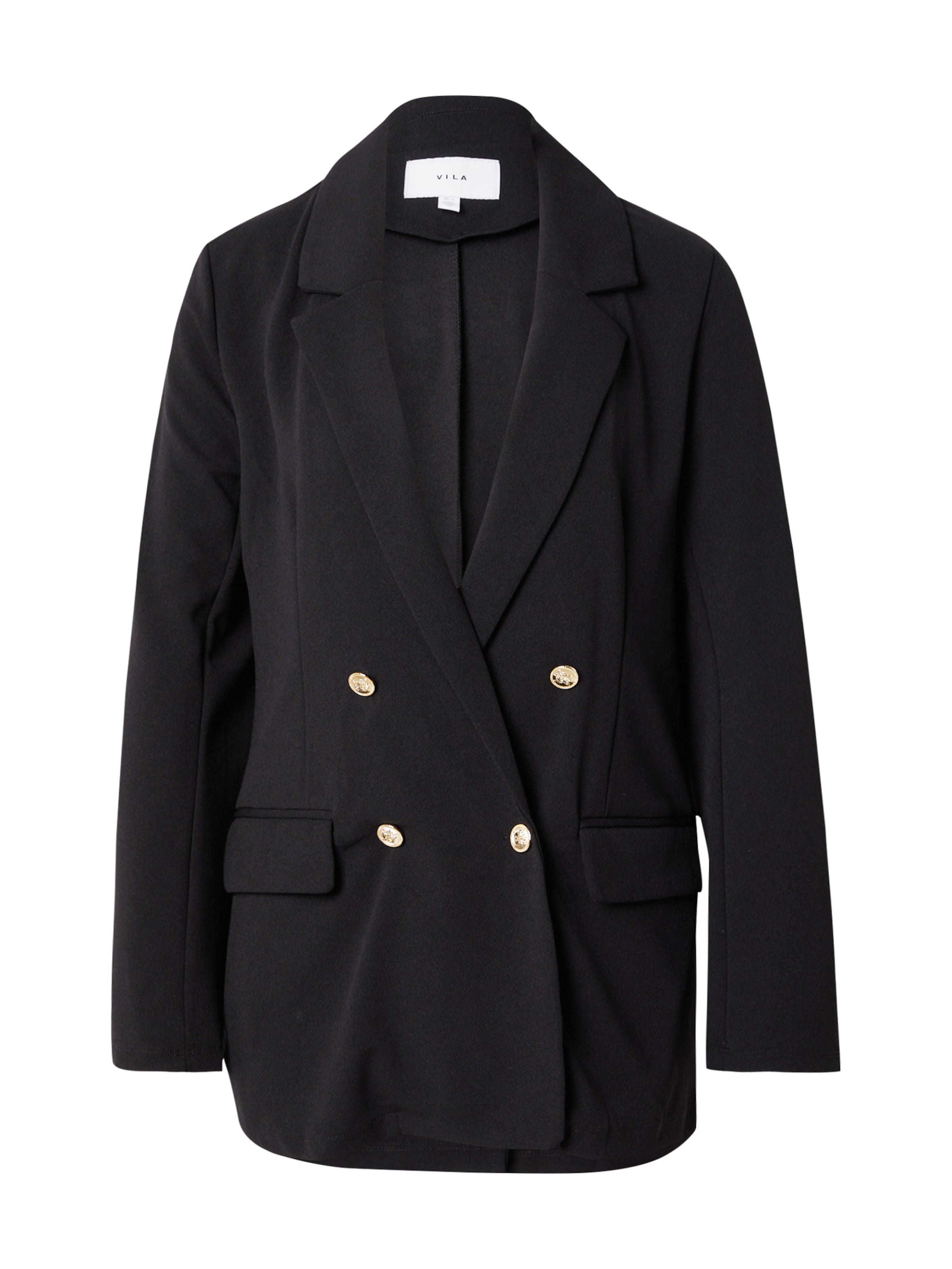 VILA Bleiser 'VICLARRY', värv must: eest vaates