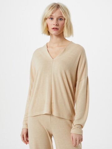 ABOUT YOU Shirt 'Cara' in Beige: front