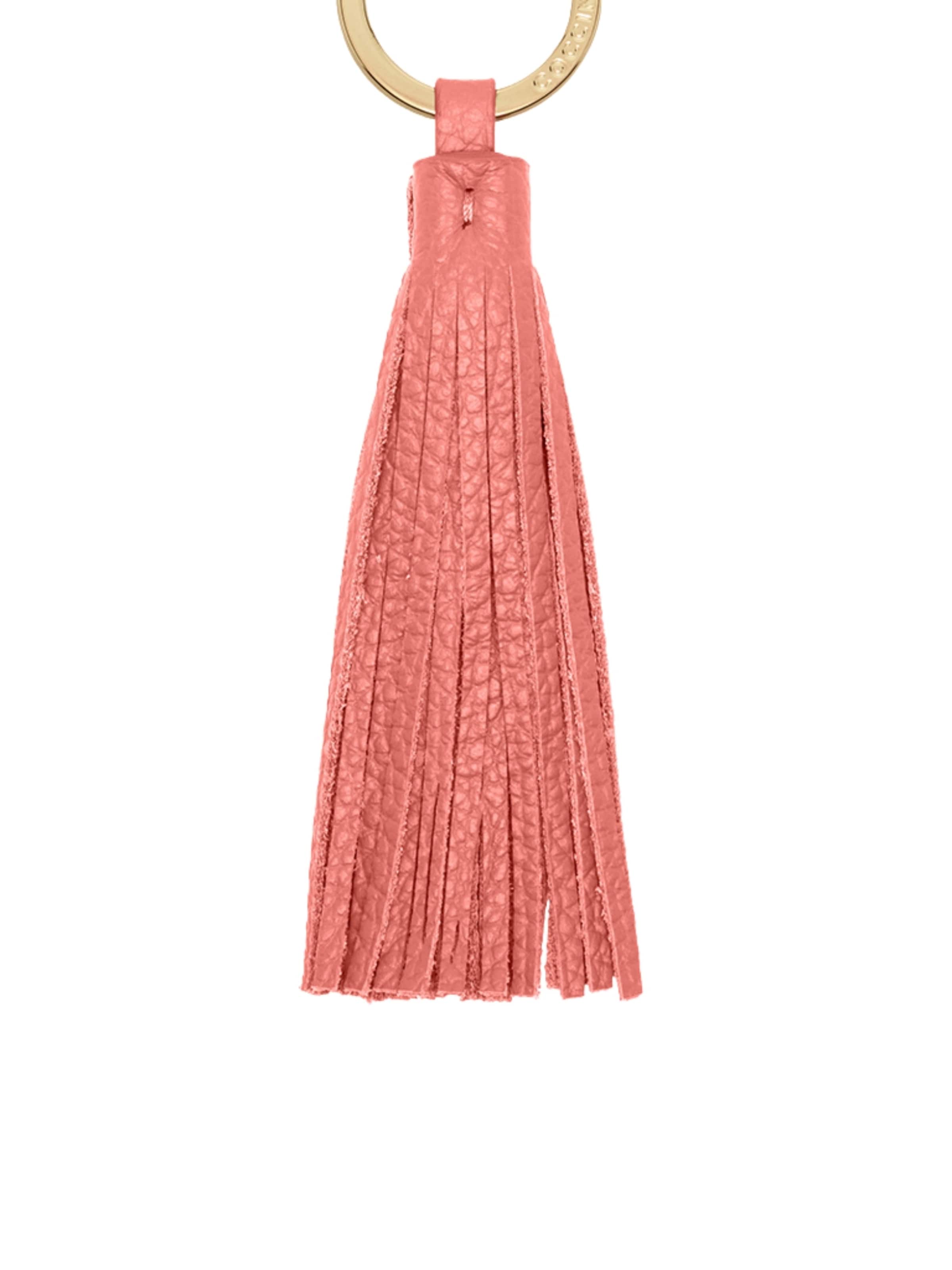 Coccinelle Key ring 'Tassel' in Pink