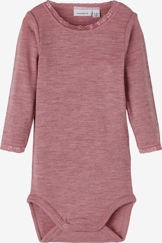 NAME IT Romper/Bodysuit 'Wang' in Pink: front