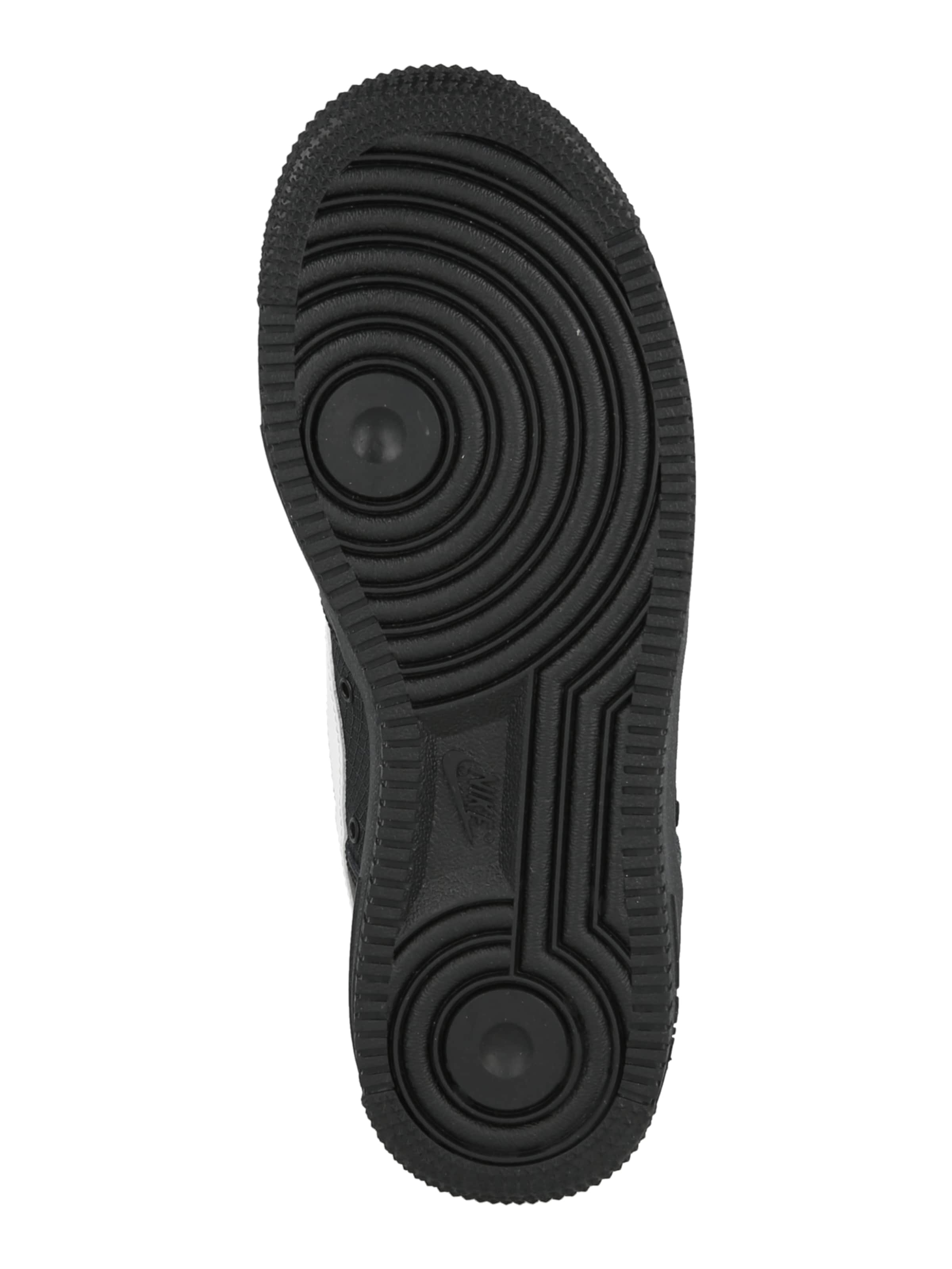 Nike Sportswear Trampki 'Force 1' w kolorze czarny