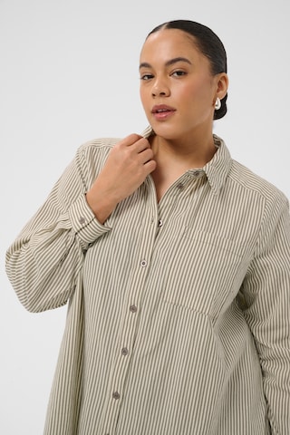 KAFFE CURVE Blouse 'KCNana' in Beige