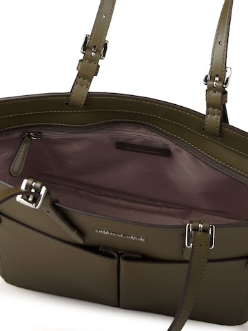 Michael Kors - Bolso de mano 'Jet Set Travel Medium Dbl Pocket Tote Non-Leather Vegan Material' en verde