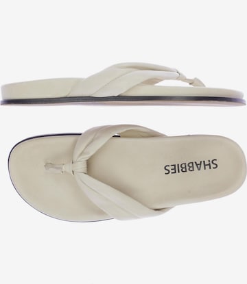 SHABBIES AMSTERDAM Sandals & High-Heeled Sandals in 42 in White: front
