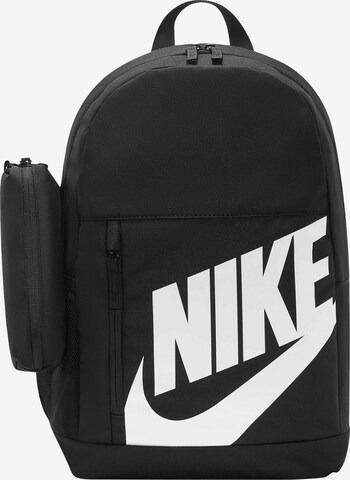 Nike Sportswear Sports backpack in Black: front