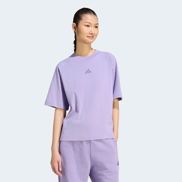 ADIDAS SPORTSWEAR Shirt in Lila: Vorderseite