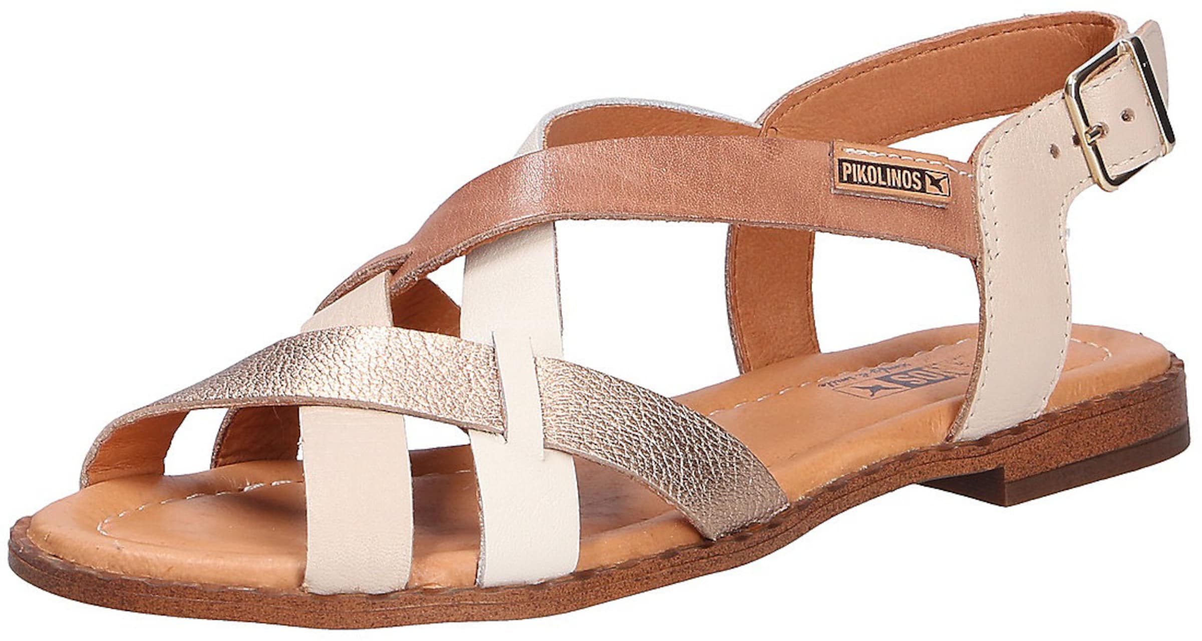 Sandalo con cinturino 'Algar' di PIKOLINOS in marrone: frontale