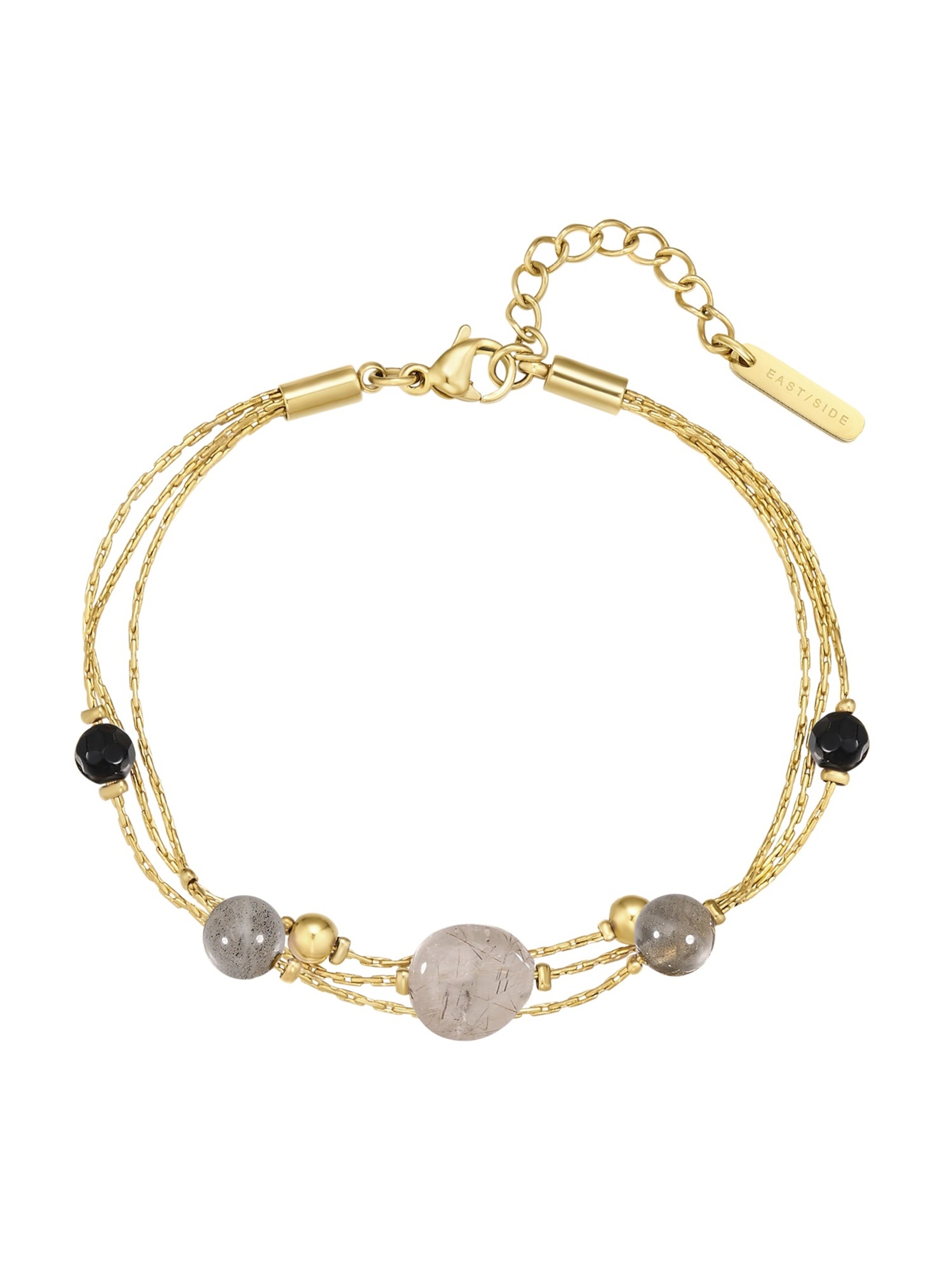 Braccialetto di Eastside in oro: frontale