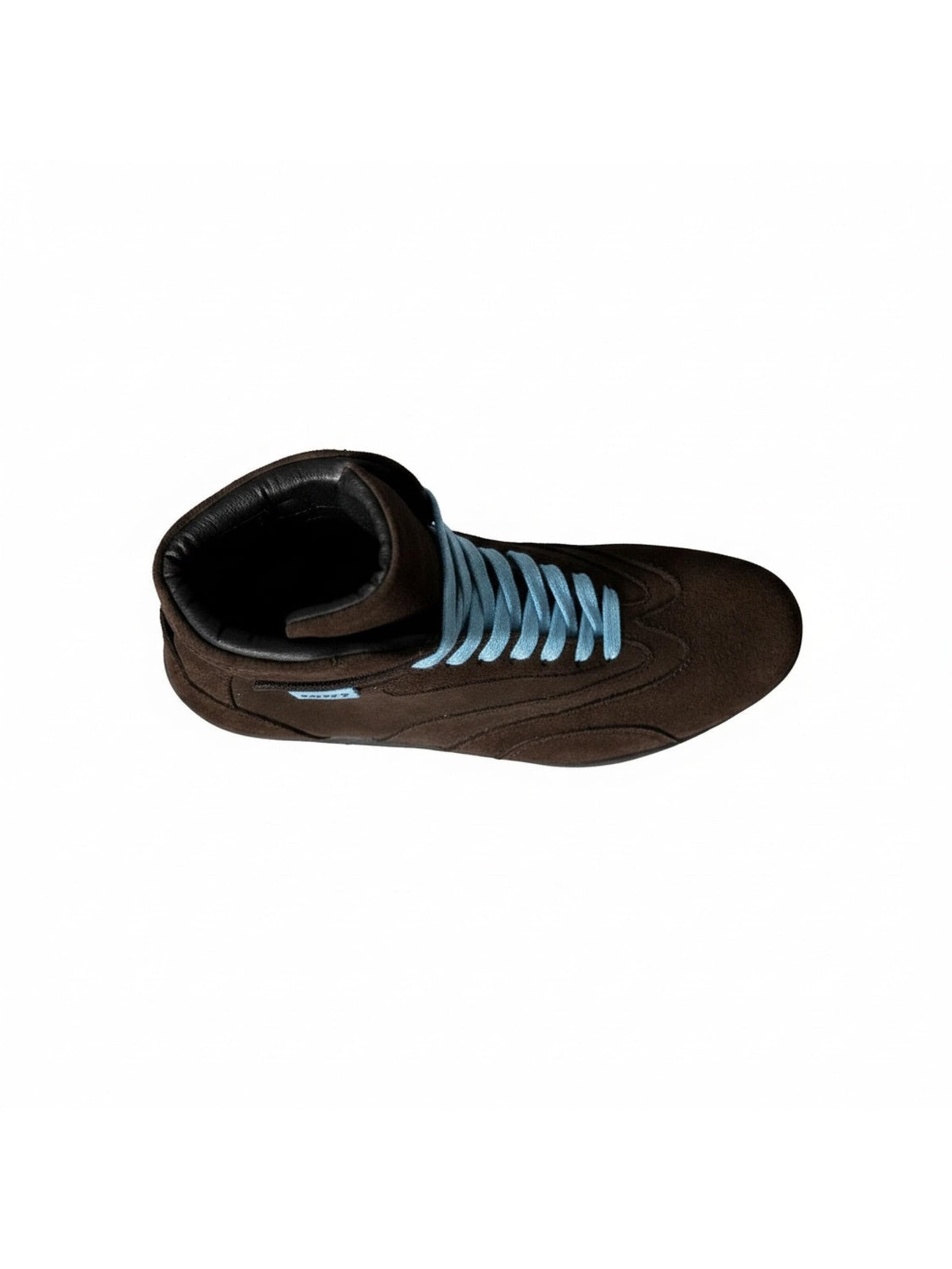 Yoxeone Sneaker high 'Pat Moss Boots' i brun