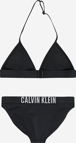 Calvin Klein Swimwear Triangel Bikini in Schwarz