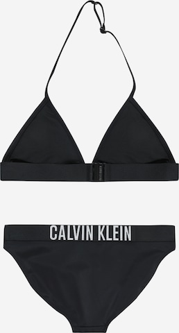 Calvin Klein Swimwear Triangle Bikini in Black