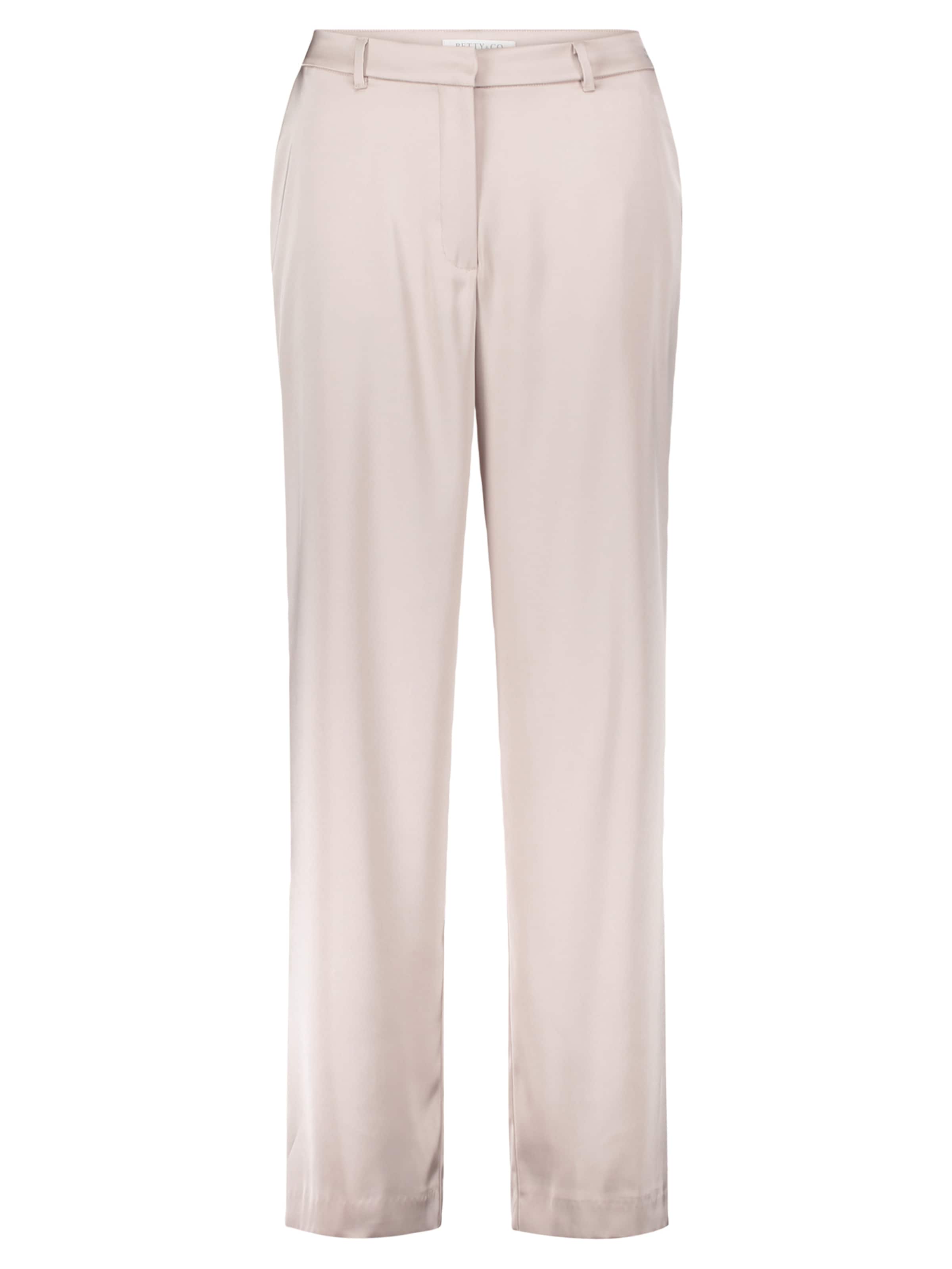 Wide leg Pantaloni di Betty & Co in beige: frontale