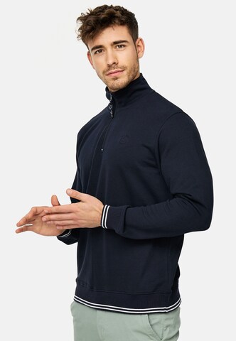 INDICODE JEANS Sweatshirt 'Nate' in Blue