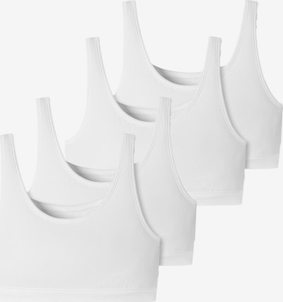 SCHIESSER Soutien-gorge ' 95/5 Organic Cotton ' en 70/A/B en blanc, Vue avec produit