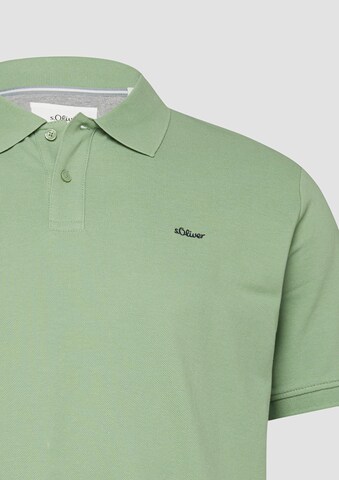 s.Oliver Men Big Sizes Shirt in Green