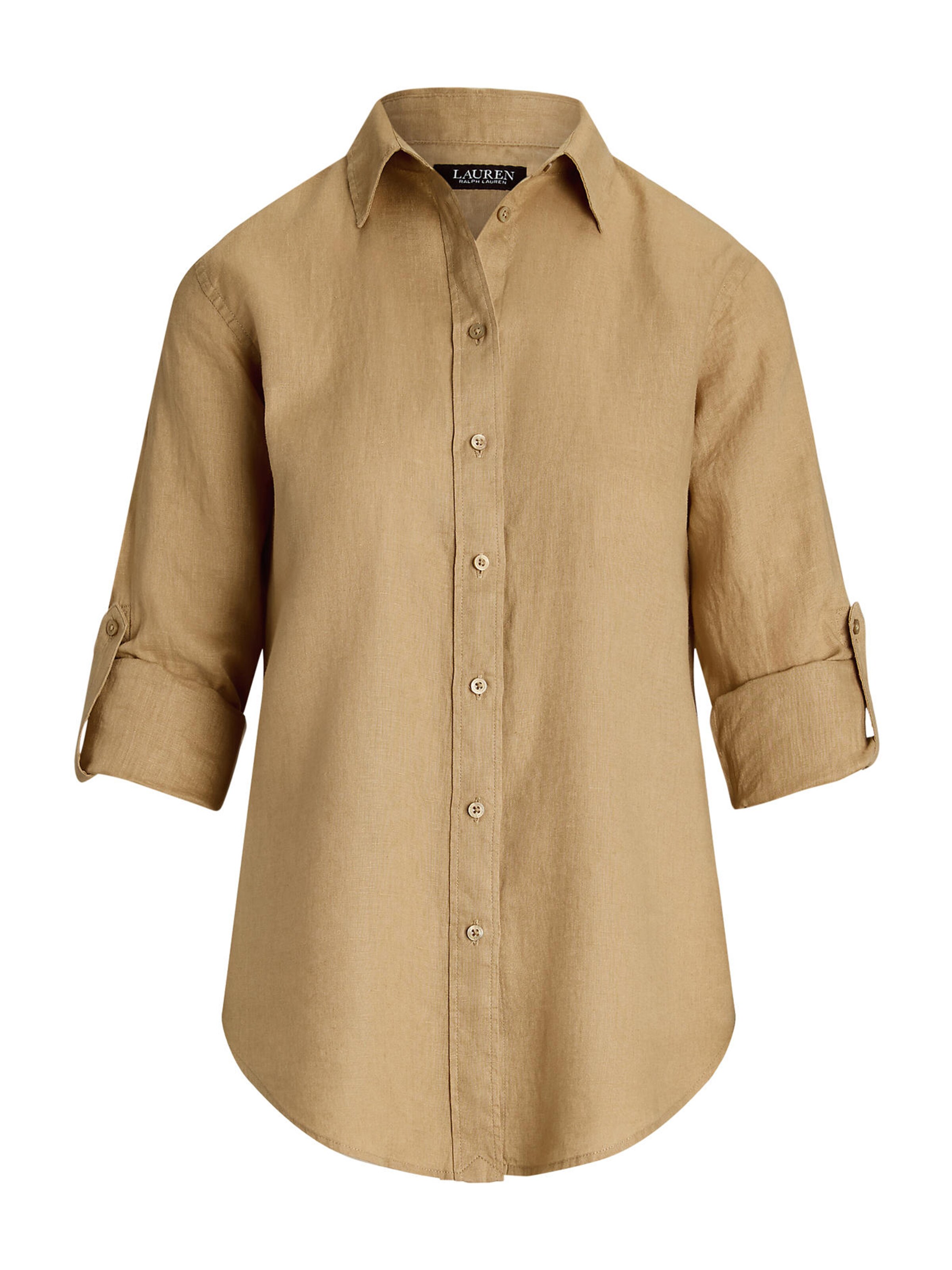 Lauren Ralph Lauren Blouse 'TISSUE' in Beige: front