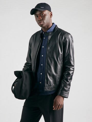 STRELLSON Between-season jacket in Black: front