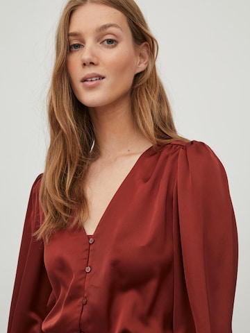 VILA Blouse in Red