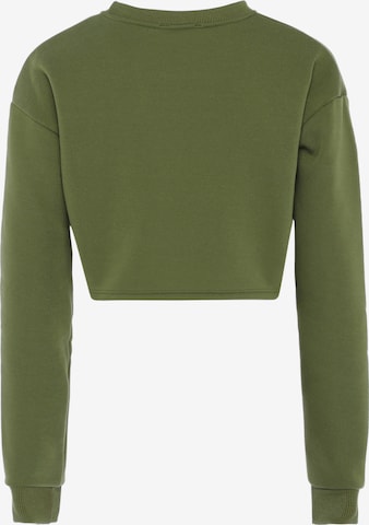 myMo ATHLSR Sweatshirt in Groen