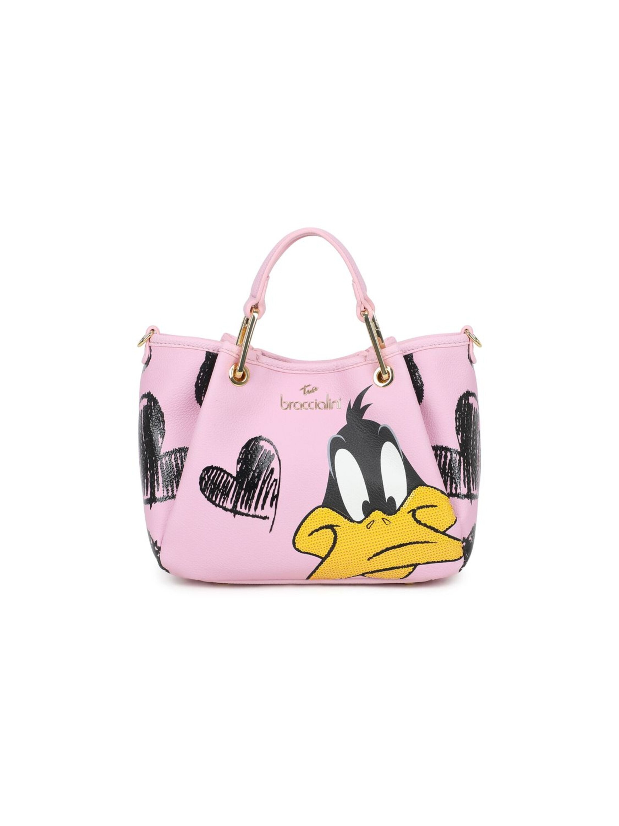 Borsa a mano 'Amy Lt' di Braccialini in colori misti: frontale