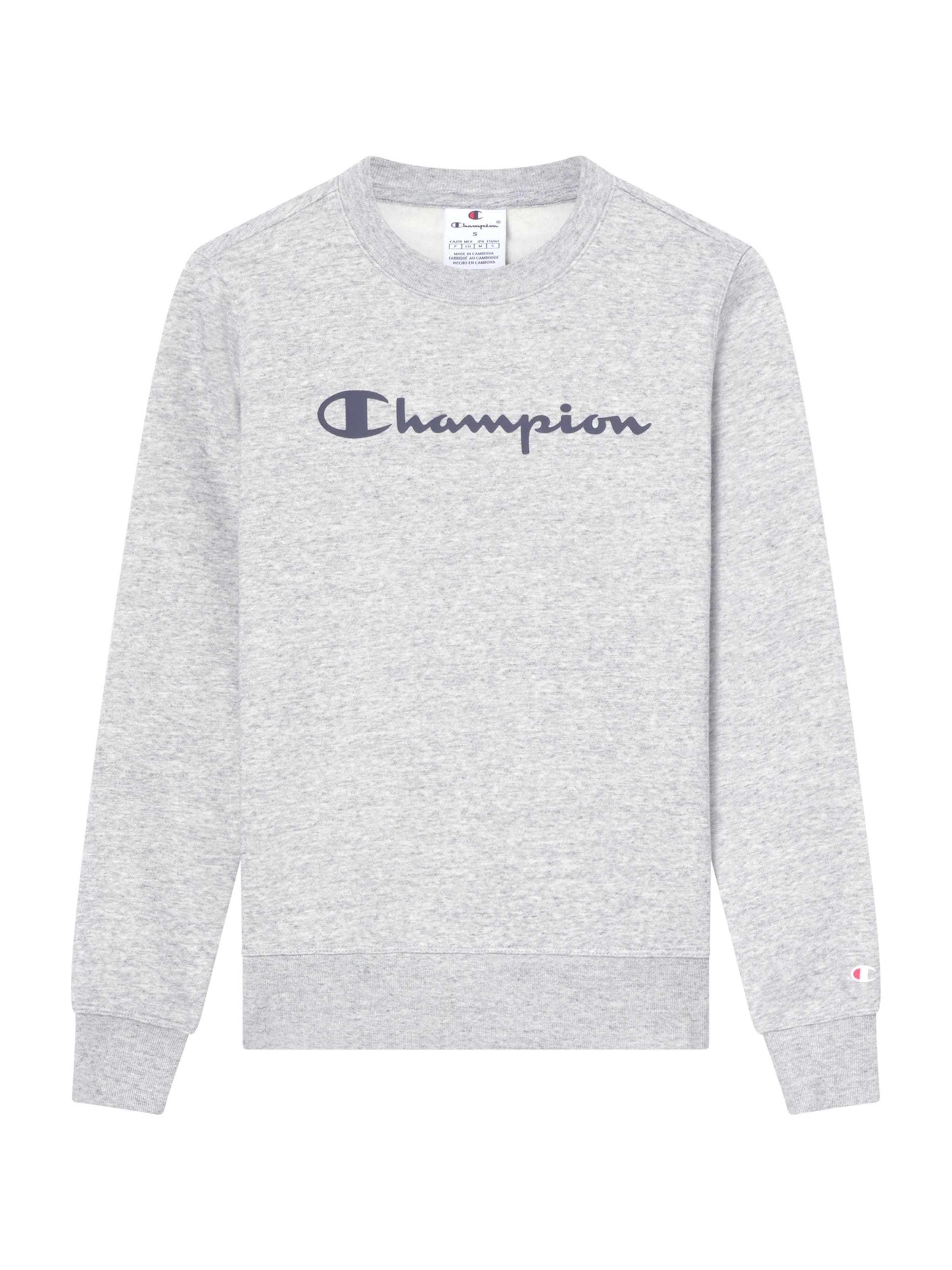 Champion Authentic Athletic Apparel - Sweatshirt em cinzento: frente