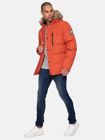 Threadbare Zimná bunda 'Arnwood' - oranžová