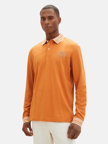 T-Shirt TOM TAILOR en orange : devant