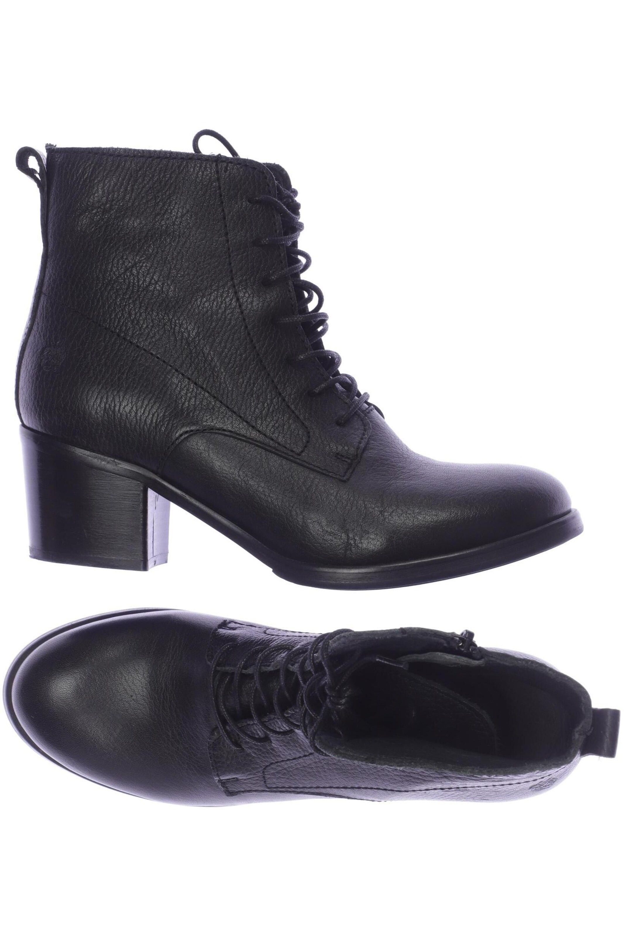 Apple of Eden Stiefelette 39 in Schwarz: Vorderseite