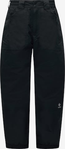 COLUMBIA Tapered Outdoorbroek 'Coreshot™' in Zwart: voorkant