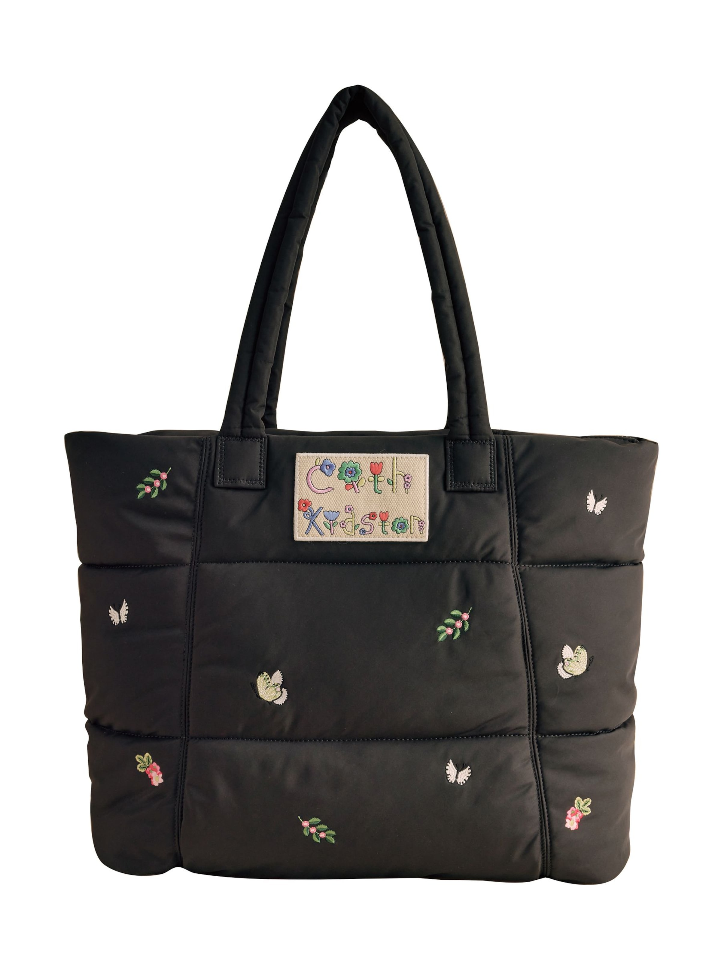 Cabas 'Portobello' Cath Kidston en noir : devant