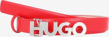 Ceinture 'Zula' HUGO en rouge : devant
