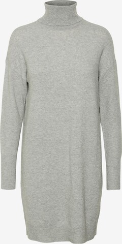 Vero Moda Curve Knitted dress 'Brilliant' in Grey: front