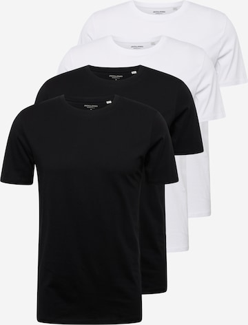 JACK & JONES Unterhemd in Schwarz: predná strana