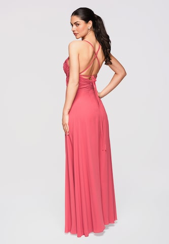 Robe de soirée Ombre en orange