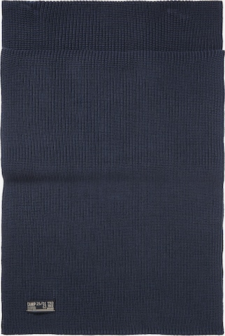 CAMP DAVID Scarf in Blue: front