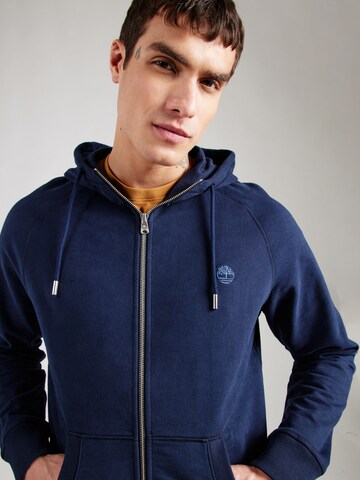 TIMBERLAND Bluza rozpinana w kolorze niebieski