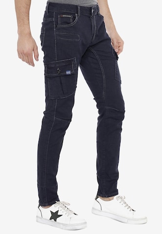 CIPO & BAXX Regular Cargojeans 'Akin' in Blauw