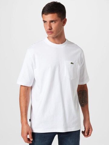 LACOSTE T-Shirt in Weiß: predná strana