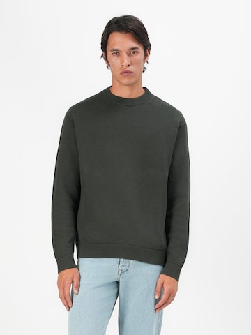 SELECTED Sweater 'SLHDANE' in Green: front